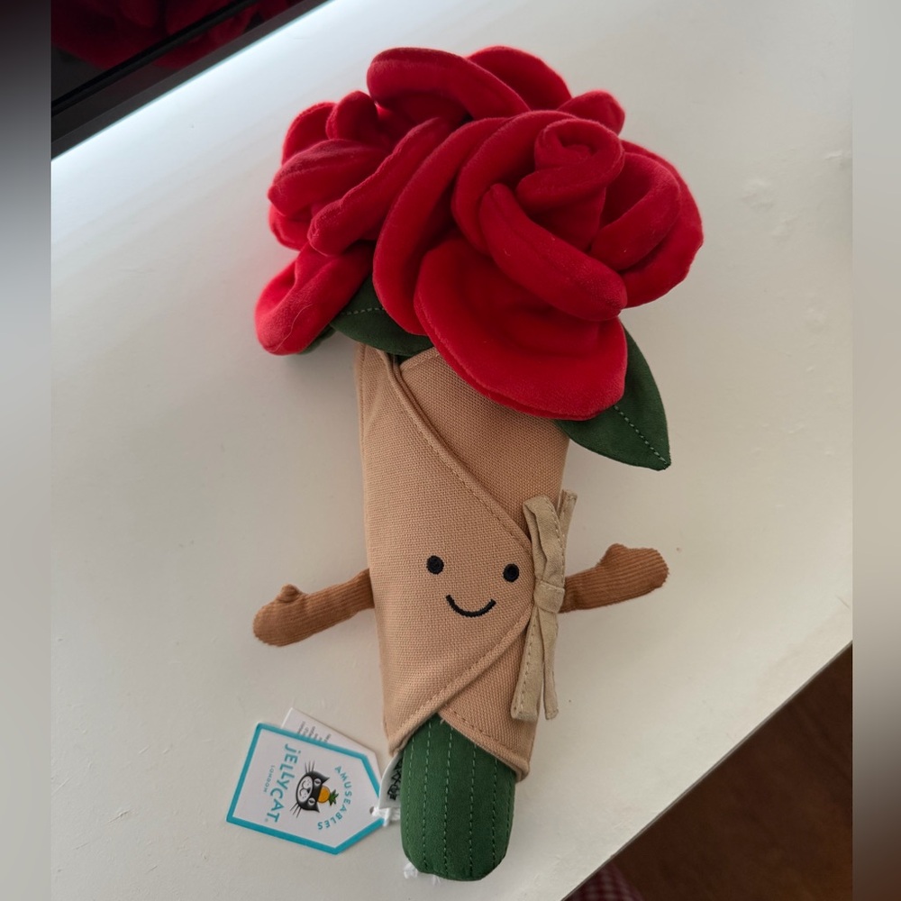 Red Rose Jellycat bouquet